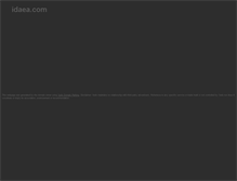 Tablet Screenshot of idaea.com